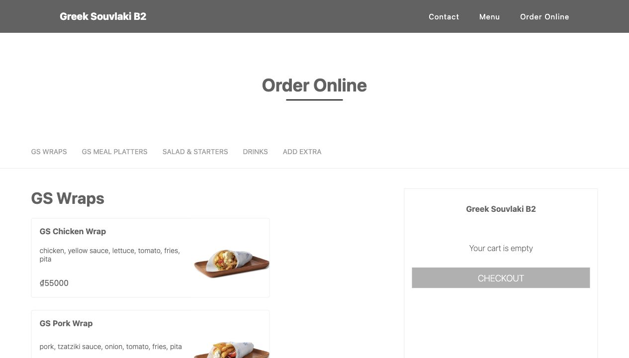 White-label Ordering — live preview